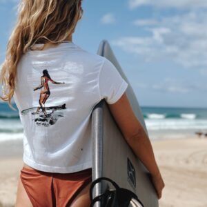 NO TAN LINES -Crop tee