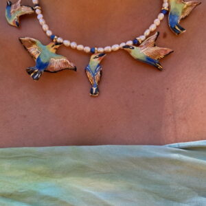 OVER THE RAINBOW BEE EATER Necklace - *Pre-order*