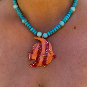 DAWN ANGEL FISH - Custom Necklace
