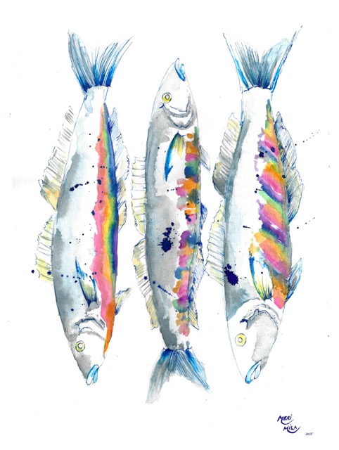 AURORA WHITING - Art Print