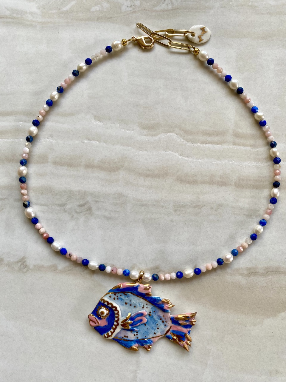 CROWN JEWEL FISH - Custom Necklace - Image 2