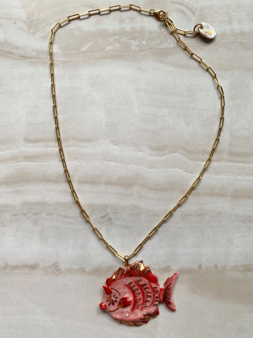 FIRE FISH - Custom Necklace - Image 3