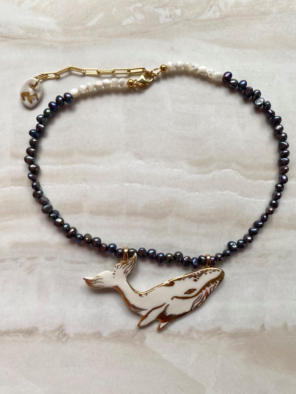 THE WHITE WHALE- Custom Necklace